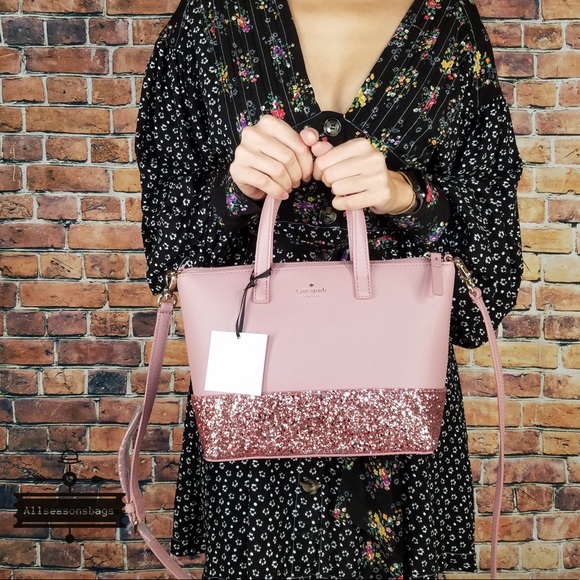 Kate spade Ina Greta Satchel & Wallet Dusty Peony - Picture 3 of 10